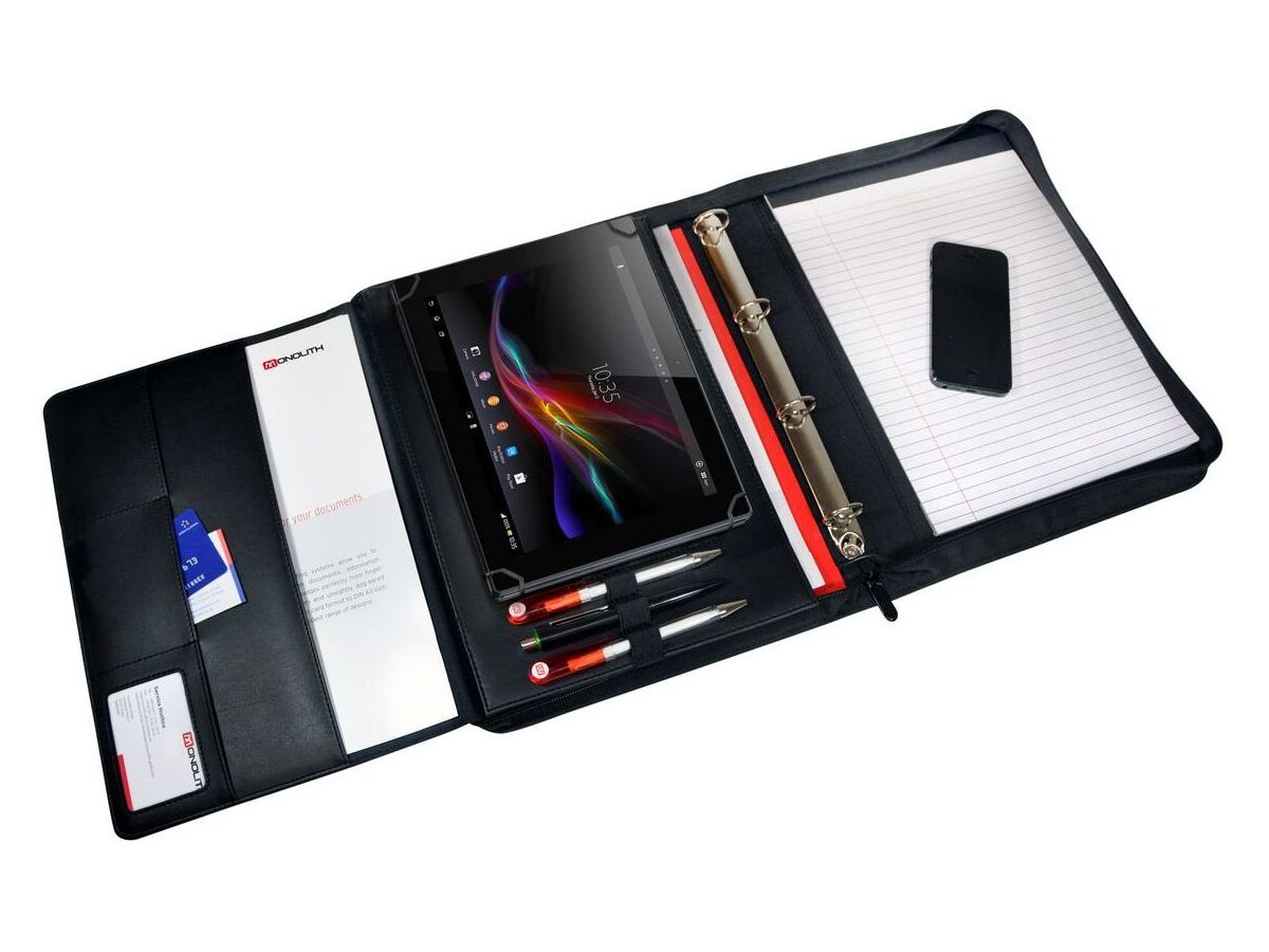 MONOLITH Konferenzmappe 2000002828P A4 schwarz (5016469282807)