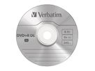 VERBATIM DVD+R Spindle 8.5GB 43666 8x DL Matt Silver 10 Pcs (0023942436669)