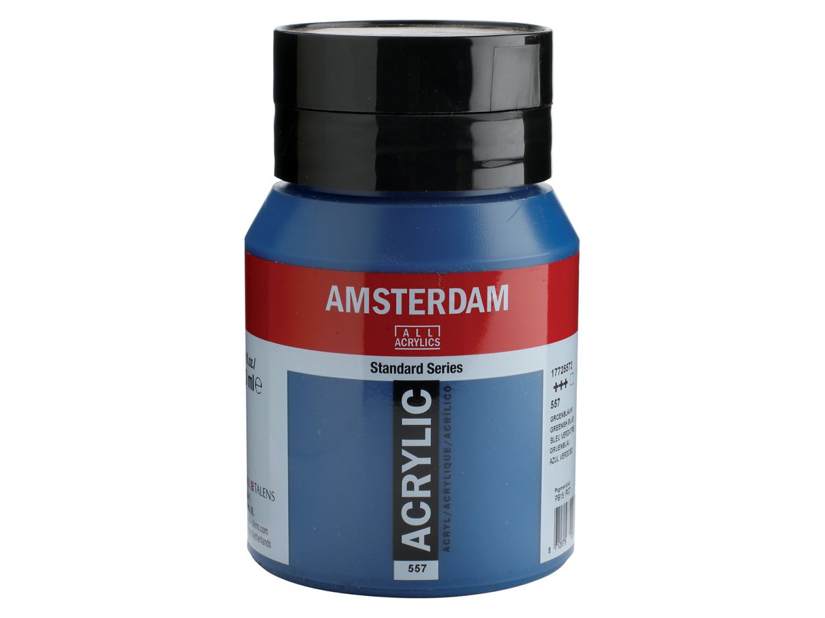 AMSTERDAM Acrylfarbe 500ml 17725572 grünblau 557 (8712079281724)