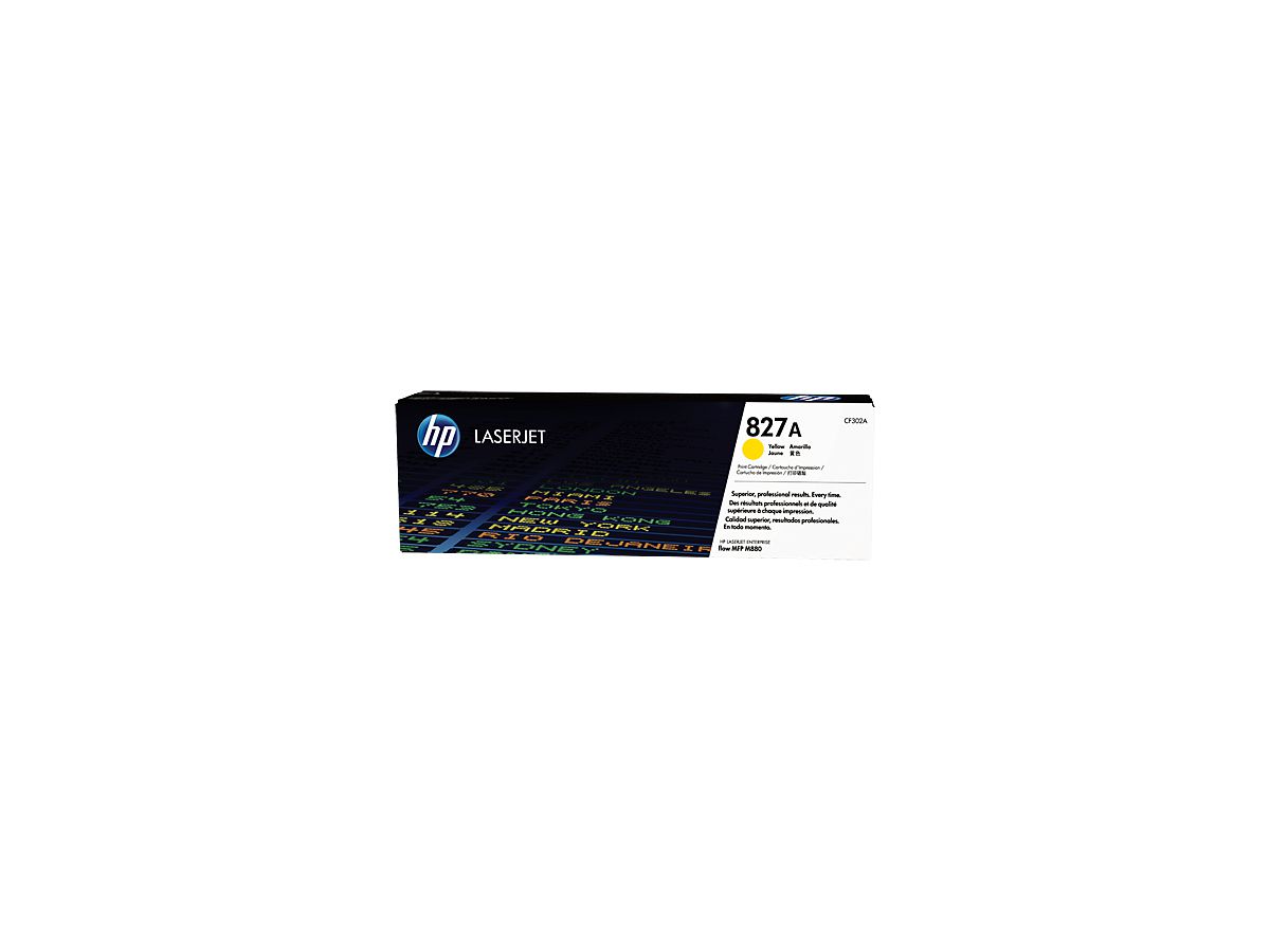 HP Modulo di toner 827A yellow CF302A CLJ Enterprise M880 32'000 p. (0887111323934)