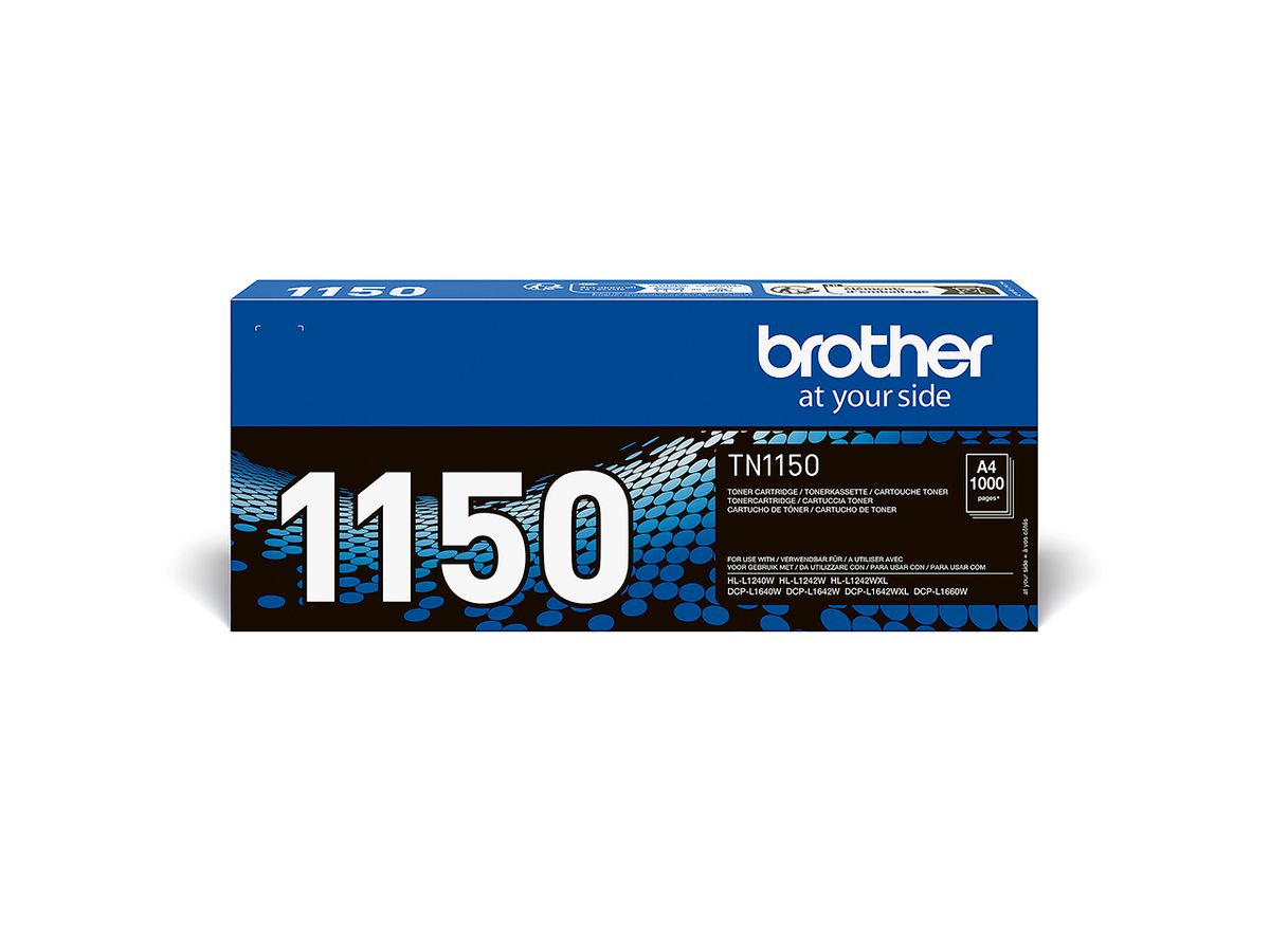BROTHER Toner nero TN-1150 HL-L1240W 1200 pagine (4977766842044)