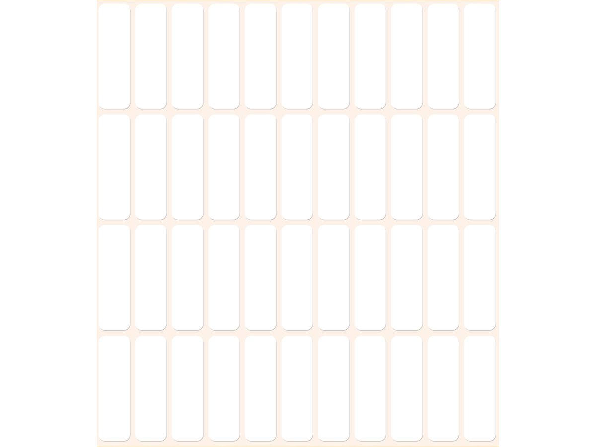 AVERY ZWECKFORM Étiquettes univers. 32x10mm 3320 blanc 1144 pcs./26 flls. (4004182033203)