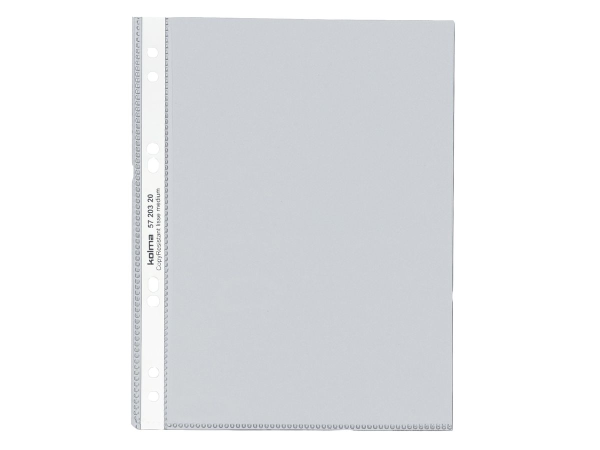 KOLMA Buste trasparenti A5 57.603.20 CopyResistant, lisce 10 pz. (7611967570012)