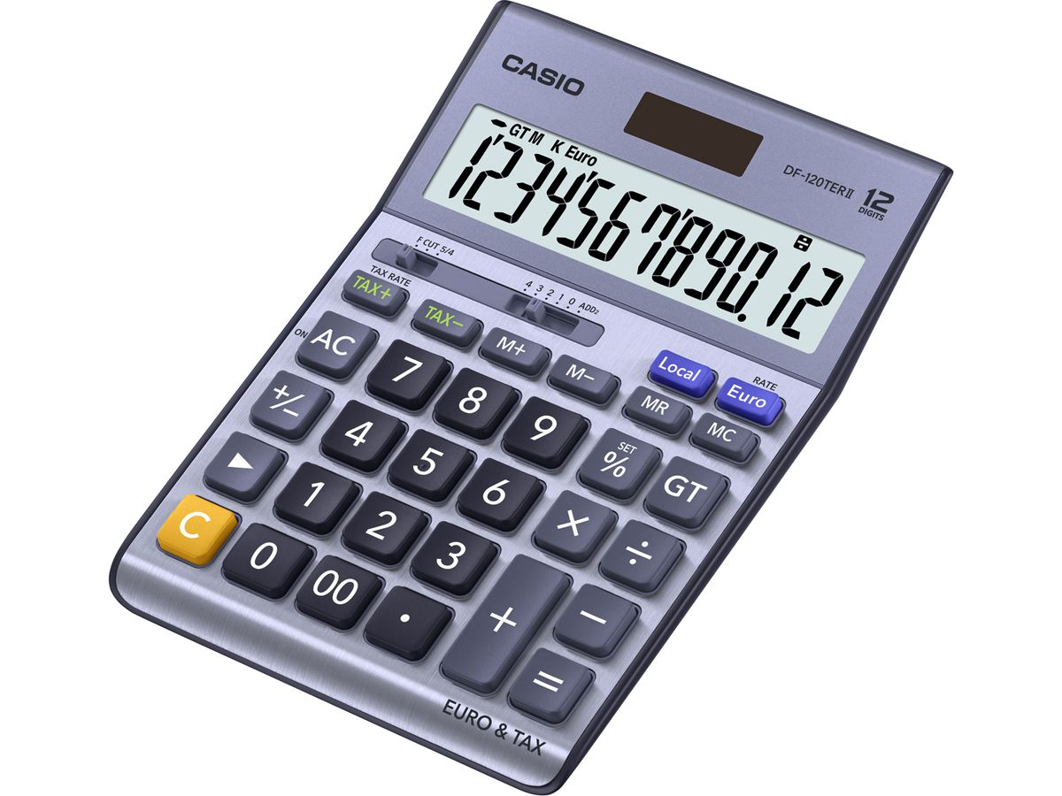 CASIO Calcolatrice DF-120TERII viola (4971850090441)