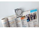 MAGNETOPLAN Calamita Clip argento 16669 grande, 52mm (4013695028422)
