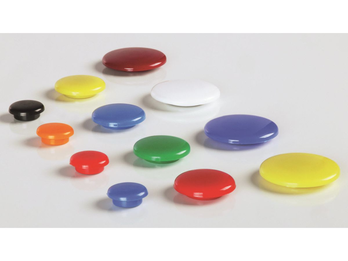 MAGNETOPLAN Signalmagnete 16663 ass. D=30mm 8 Stk. (4013695028361)