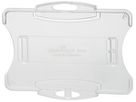 DURABLE Porte-badge p.carte avec clip 811819 transparent, 54x85mm 25 pcs. (4005546102108)