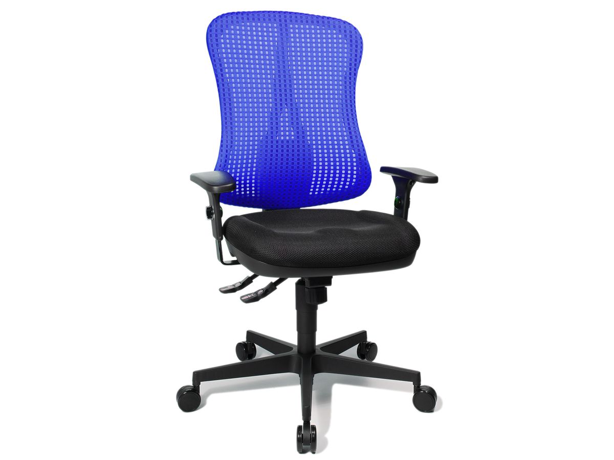 TOPSTAR Chaise de bureau Network PS HE20P BC08 bleu (4014296963860)