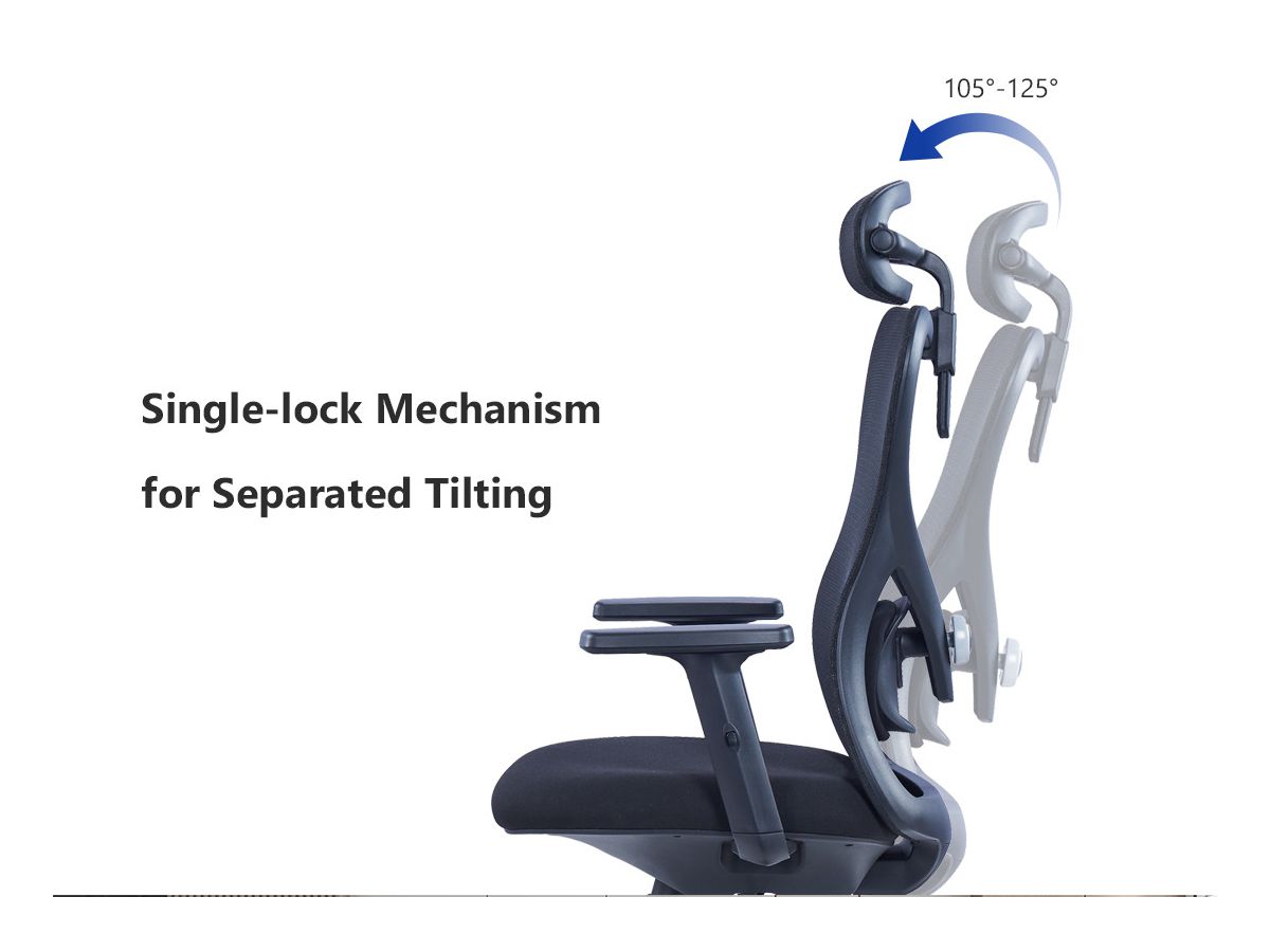 APOLLO Chaise de bureau Vyra CH-539A noir (7613058039996)