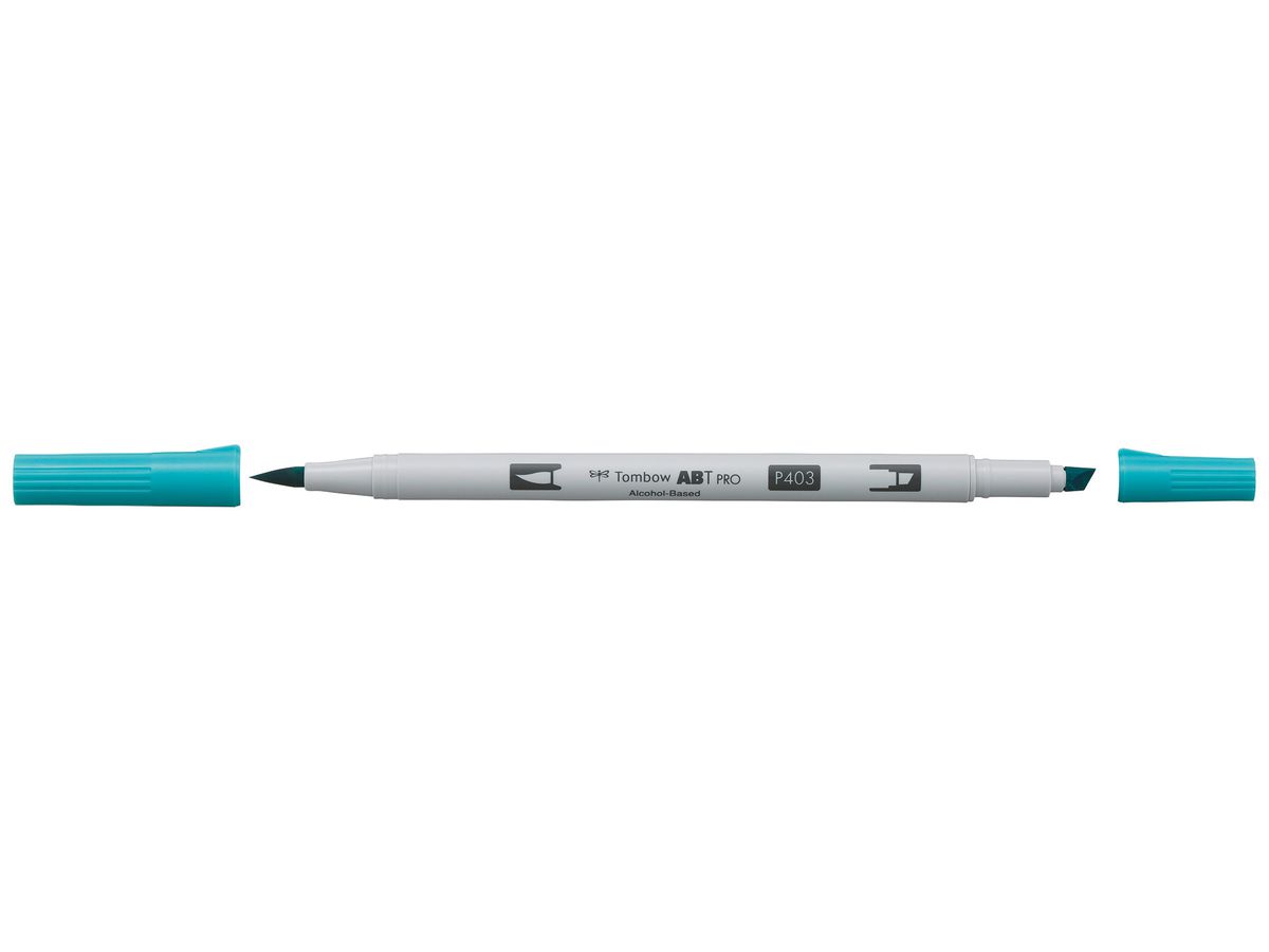 TOMBOW Dual Brush Pen ABT PRO ABTP-403 bright blue (4901991648300)