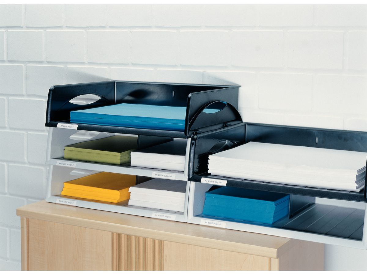 LEITZ Corbeille Courrier Jumbo A3/C3 52320095 noir (4002432352999)