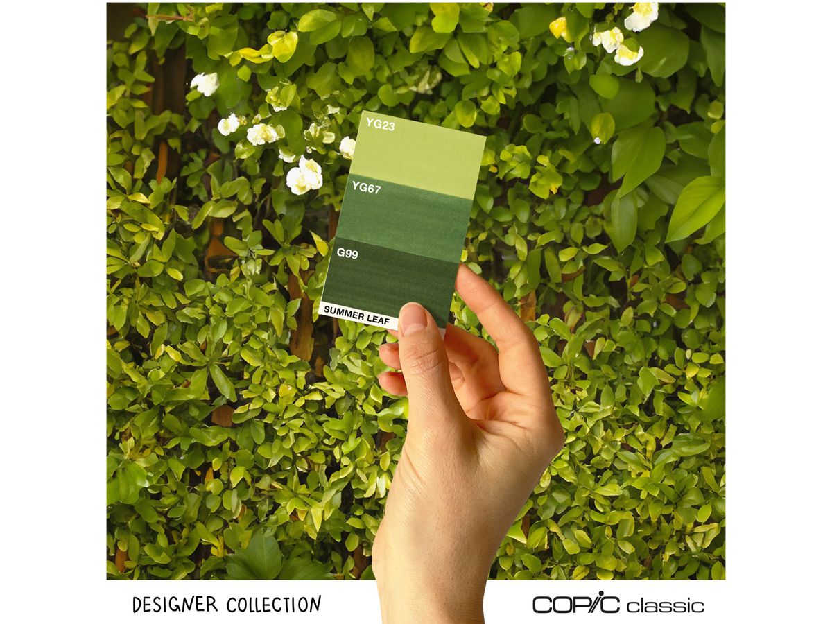 COPIC Marker Classic Designer 200750306 Summer leaf tints 3 pièces (4013695268736)