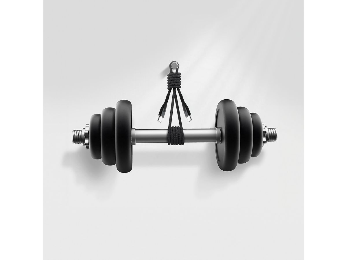 STATIK MagStack Pro, Magnetic Cable PUP-0550-6FT-CC USB-C to C, 2m 100W Black (0810024055876)