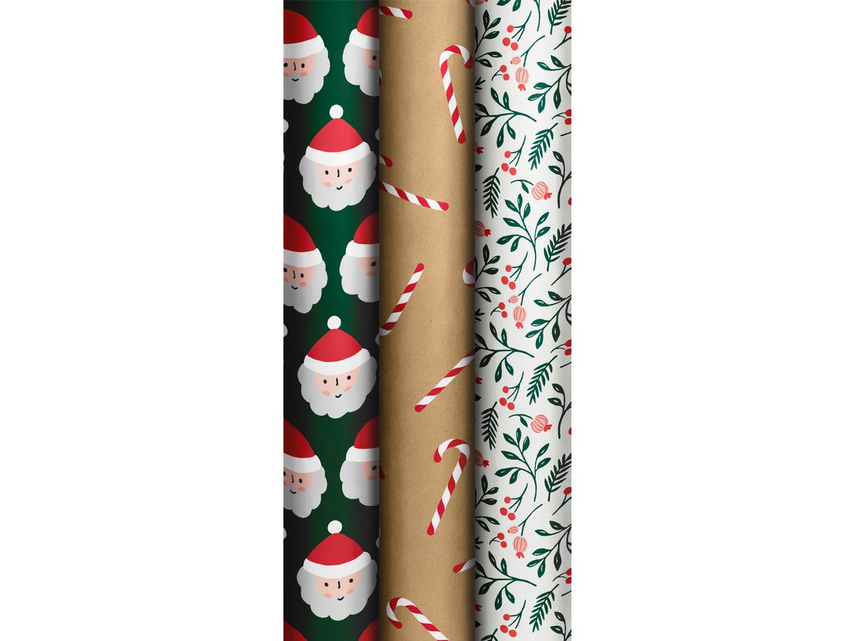 STEWO Geschenkpapier Happy Hohoho 2528163999 70x1000cm (7630050891100)