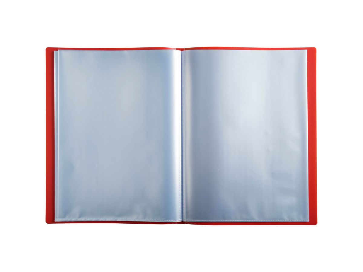 EXACOMPTA Sichtbuch A4 85105E rot 100 Taschen (3130630851059)
