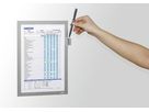 DURABLE Magnetic Note DURAFRAME A4 498923 metallic silver (4005546989686)