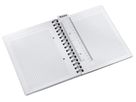 LEITZ Collegeblock WOW PP A5 4641-00-01 bianco quadrettato (4002432121403)