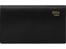 BREPOLS Agenda Omniplan Genova 2026 0.738.2051 1S/2P noir 16x8.9cm (5412303124119)