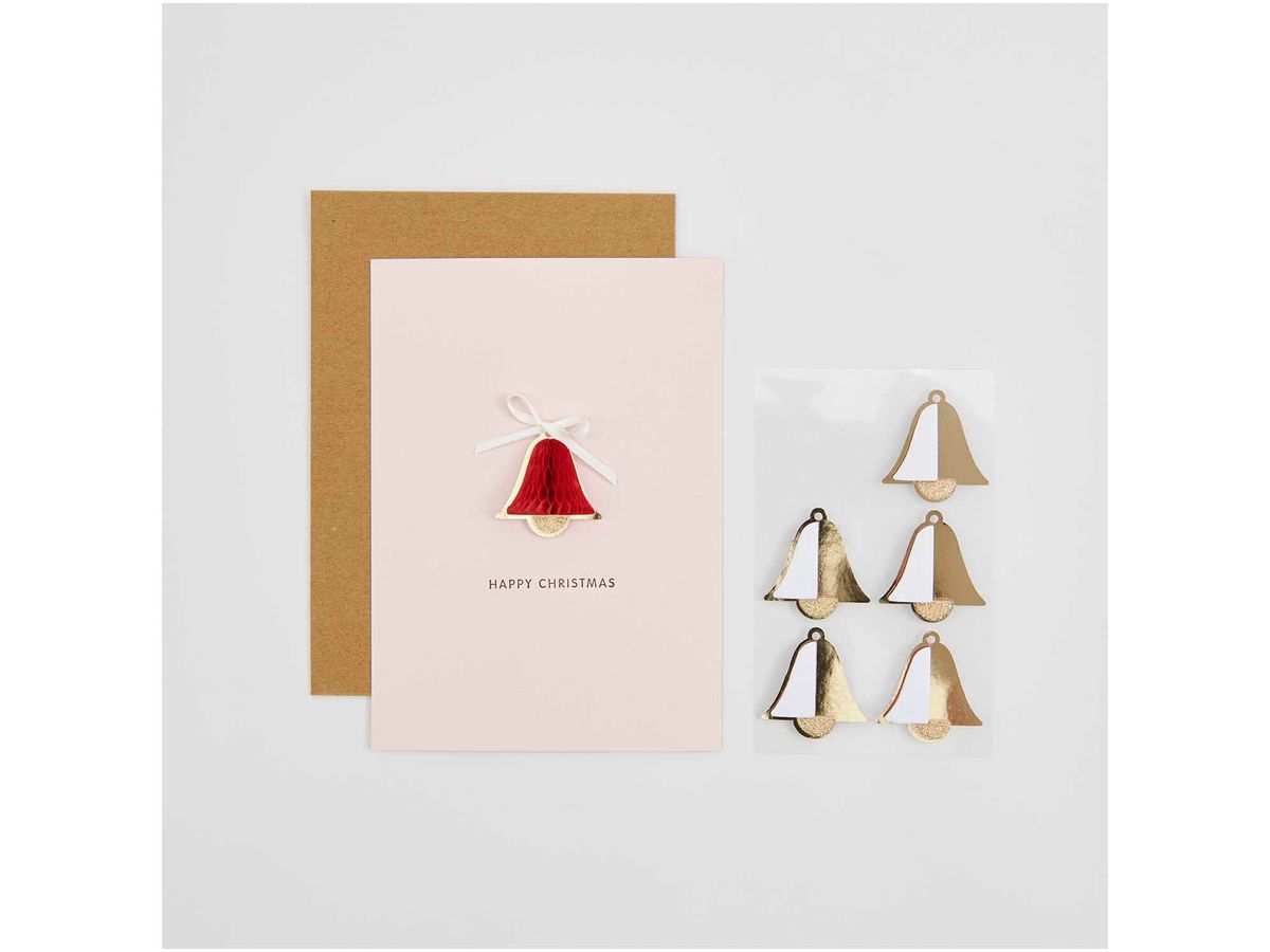 RICO DESIGN Adesivi nido dape 300472 I love Christmas 6 pezzi (4051271413507)