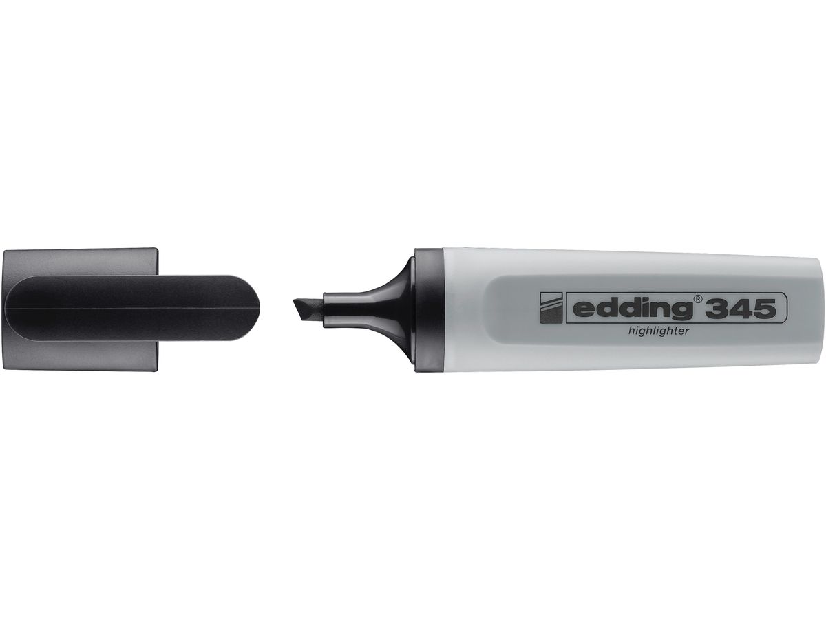 EDDING Textmarker 345 345-12 grigio argento (4004764841592)