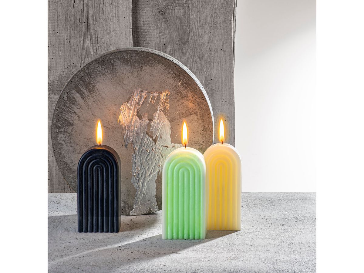 GLOREX Stampo candela 12x6x3.7cm 69732090 l' arco piccolo (7610877601700)