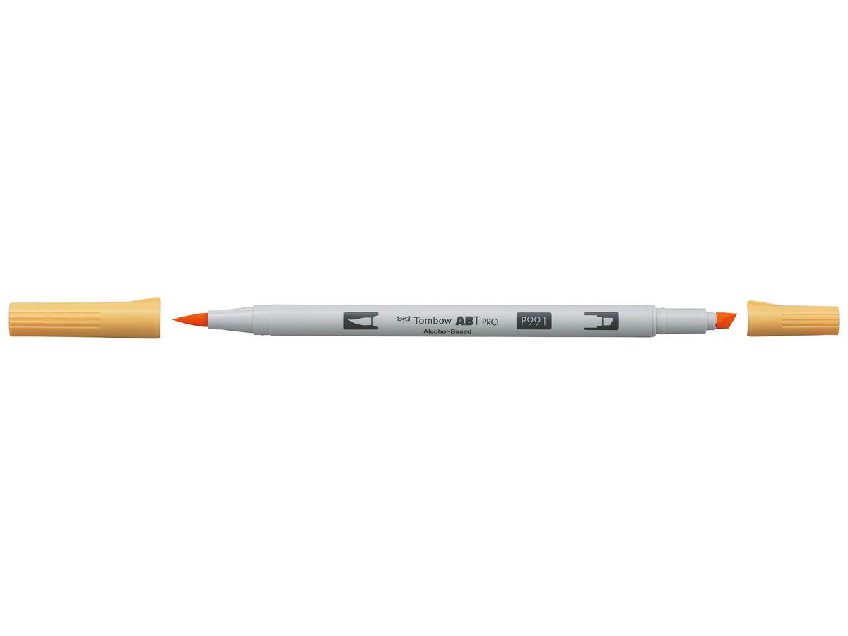TOMBOW Dual Brush Pen ABT PRO ABTP-991 light ochre (4901991648911)