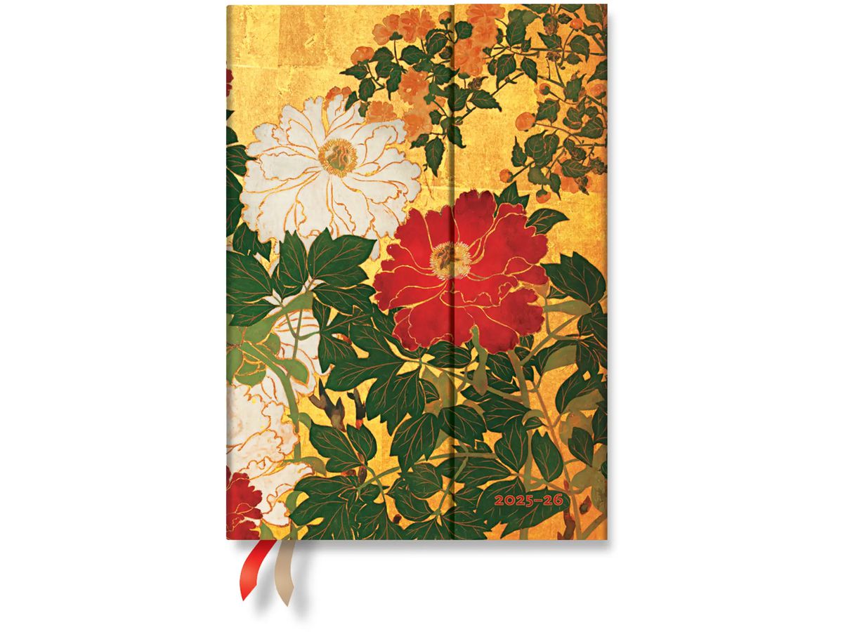 PAPERBLANKS Agenda Natsu Midi 25/26 DF0869-0 1W/2S 13M FR HOR HC 13x18cm (9780349708690)