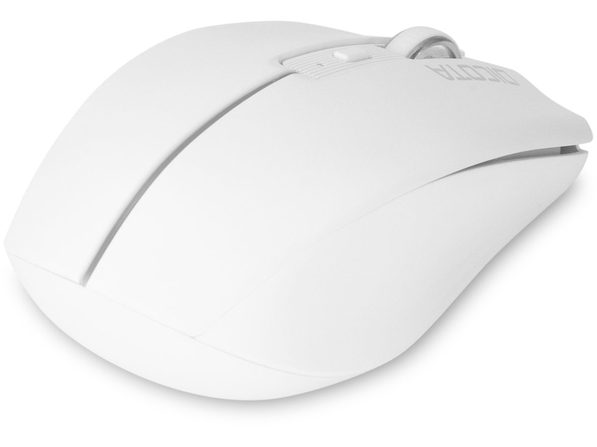 DICOTA Bluetooth Mouse NOTEBOOK D32044 White (7640239421219)