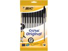 BIC Penna sfera Cristal 830864 schwarz, 10 pezzi (3086120100032)