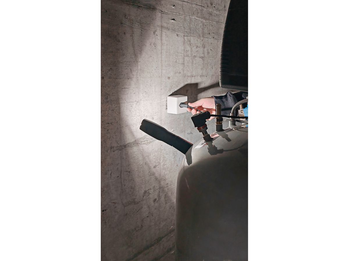 STEFFEN Lampada portatile LED 65 00166 nero, batteria, 2.5W (7611007179809)