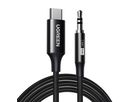 UGREEN Audio Adapter USB C, 3.5 mm 55734 Black, 1m (6941876257348)