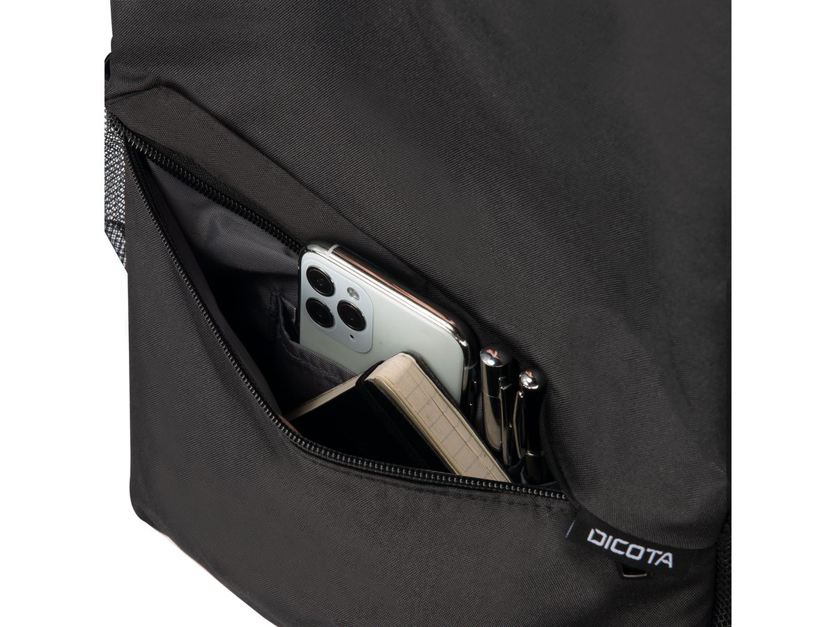 DICOTA Backpack ONE D32086-RPET 15-17.3 inch Black (7640239421707)