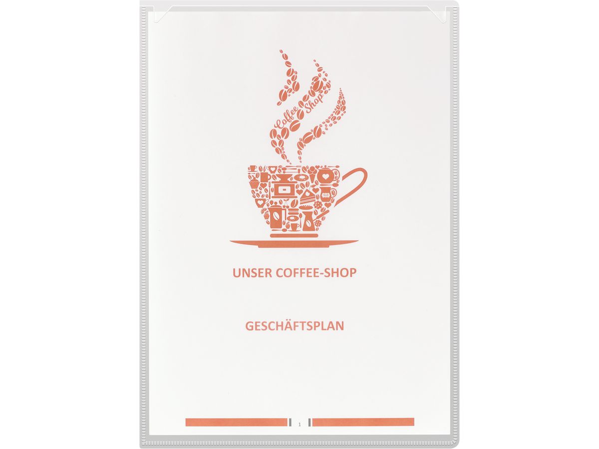 KOLMA Dossier présentation Vario A4 10.010.00 transparent, poche apposée (7611967100387)