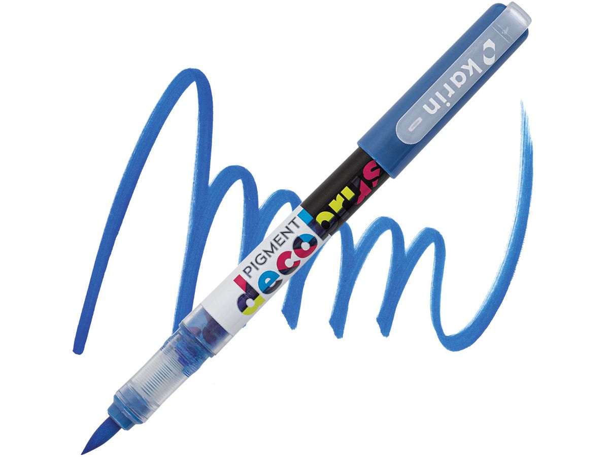 KARIN Pigment Deco Brush 29W072 indigo blue 072U 4 pcs. (5904446028206)