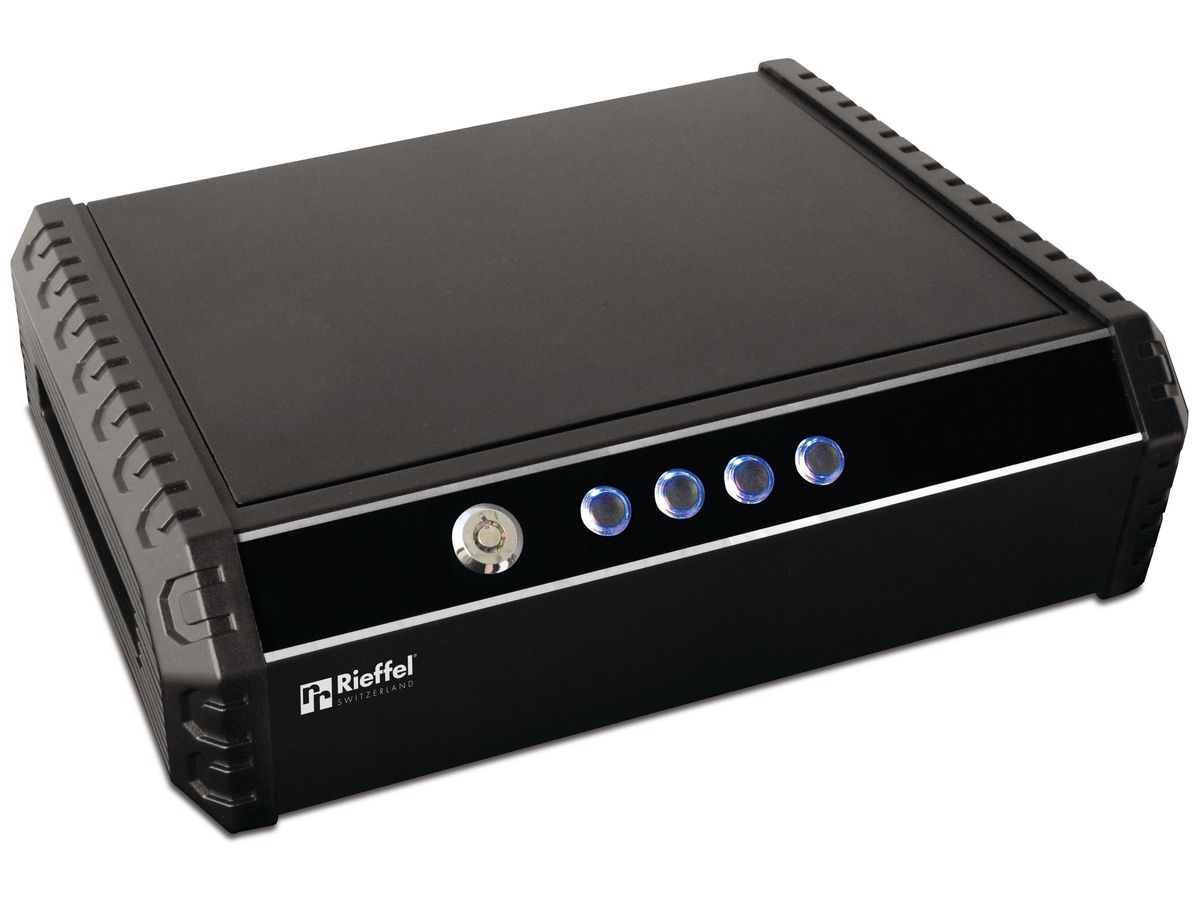 RIEFFEL SWITZERLAND Tresor MiniSafe 370x275x100mm MINISAFE E mit Elektronischem Schloss (7630010416169)