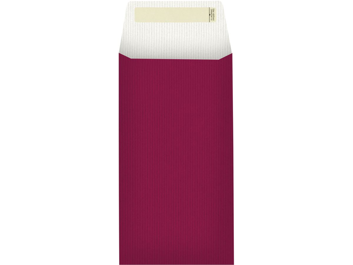 STEWO Geschenkbeutel Uni Basic 2531525024 bordeaux 12x22x6cm (7630050874226)