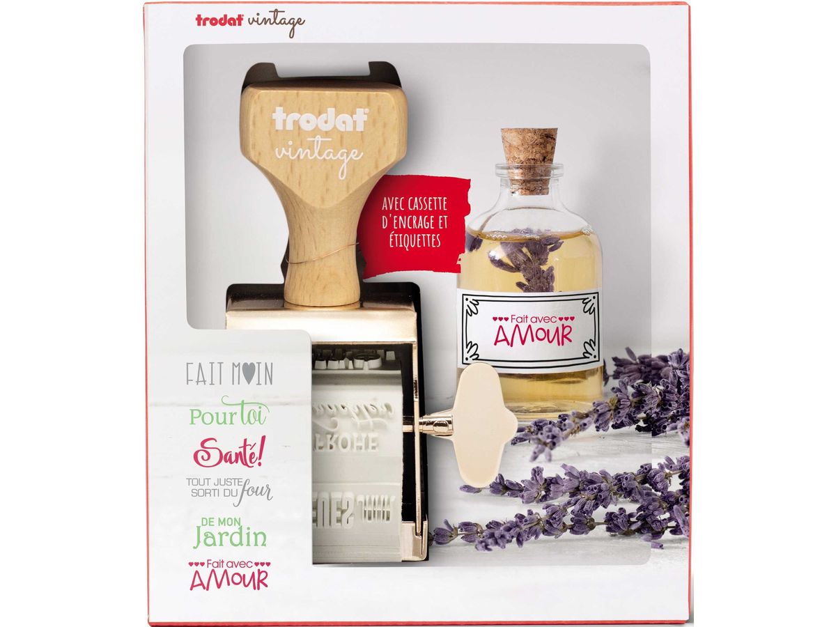 TRODAT Vintage Stempel 945114 Fait maison (9010035625209)