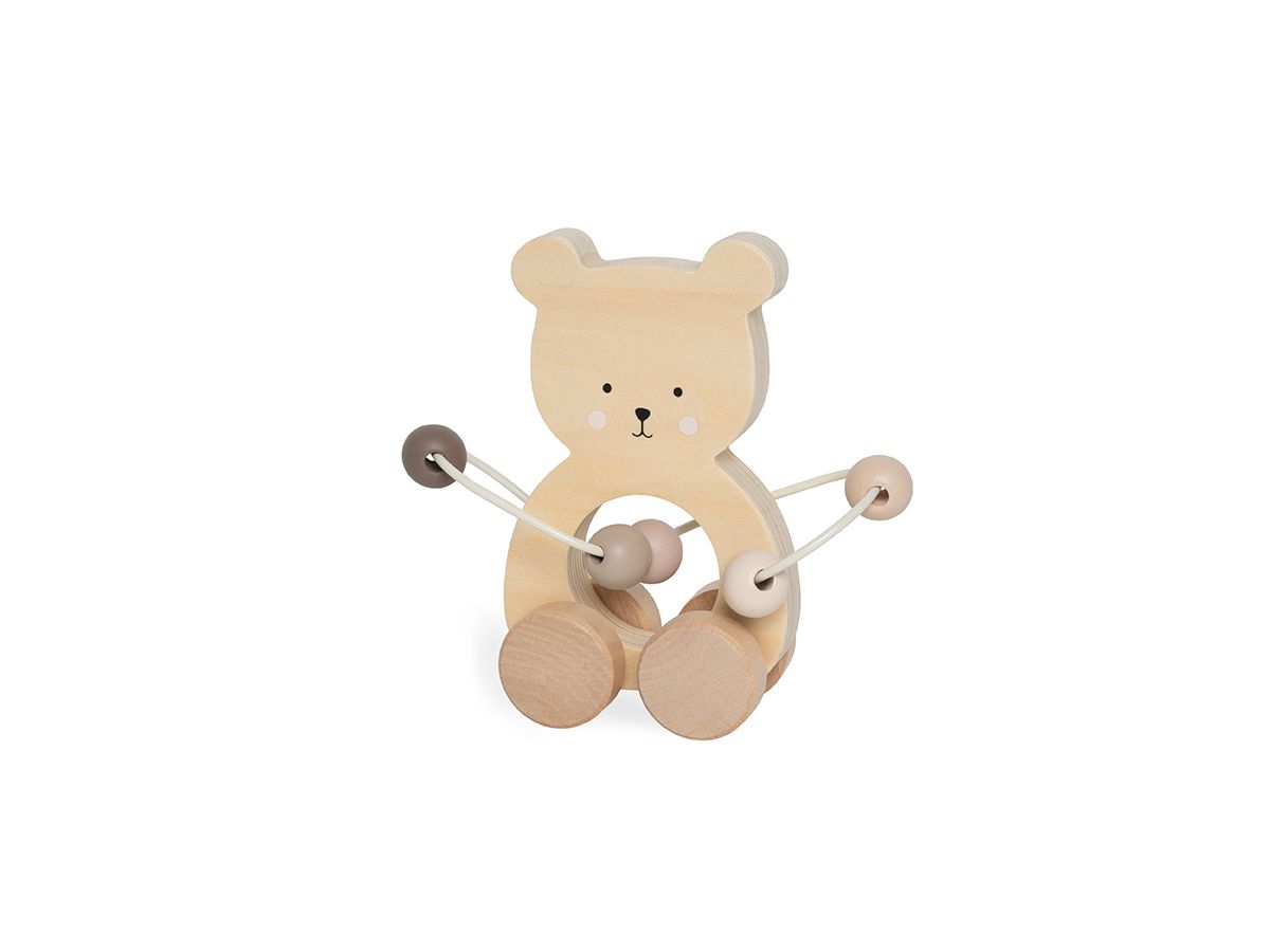 JABADABADO Abacus Teddy 13x6x15cm C2548 Nature Line (7332599025489)