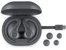 JLAB JBuds Sport ANC 4 Earbuds IEUEBJBSPTANCRGPH84 True Wireless, Graphite (0810119072184)