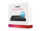SITECOM USB 3.0 Hub 7 Port CN-084 Incl. Power adapter (8716502029662)