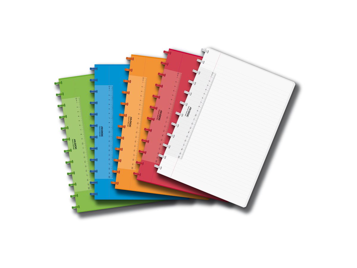 ADOC Cahier A4 6011.000 ligné ass. (5410733114007)