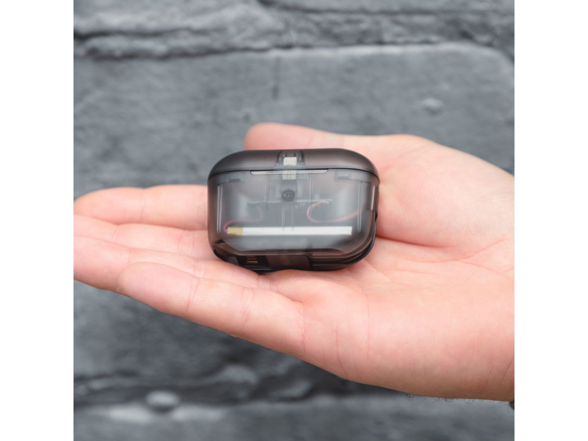 JLAB Go Pop+ Earbuds IEUEBGAIRPOPRCLR124 True Wireless, Clear (0810119070517)