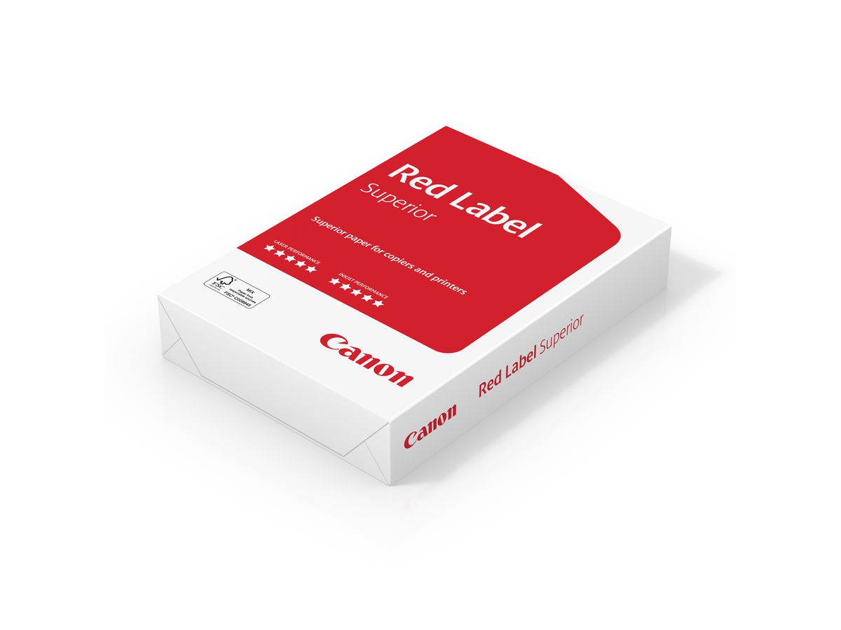 CANON Red Label Superior Paper A4 99822554 FSC Copy 80g 500 fogli (8713878000110)