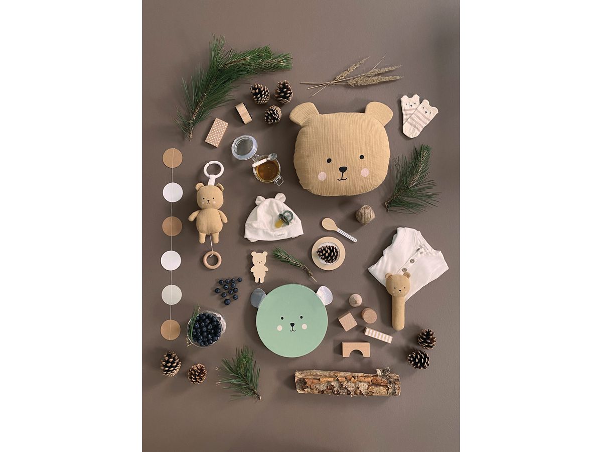 JABADABADO Musical teddy N0137 17x17cm (7332599001377)