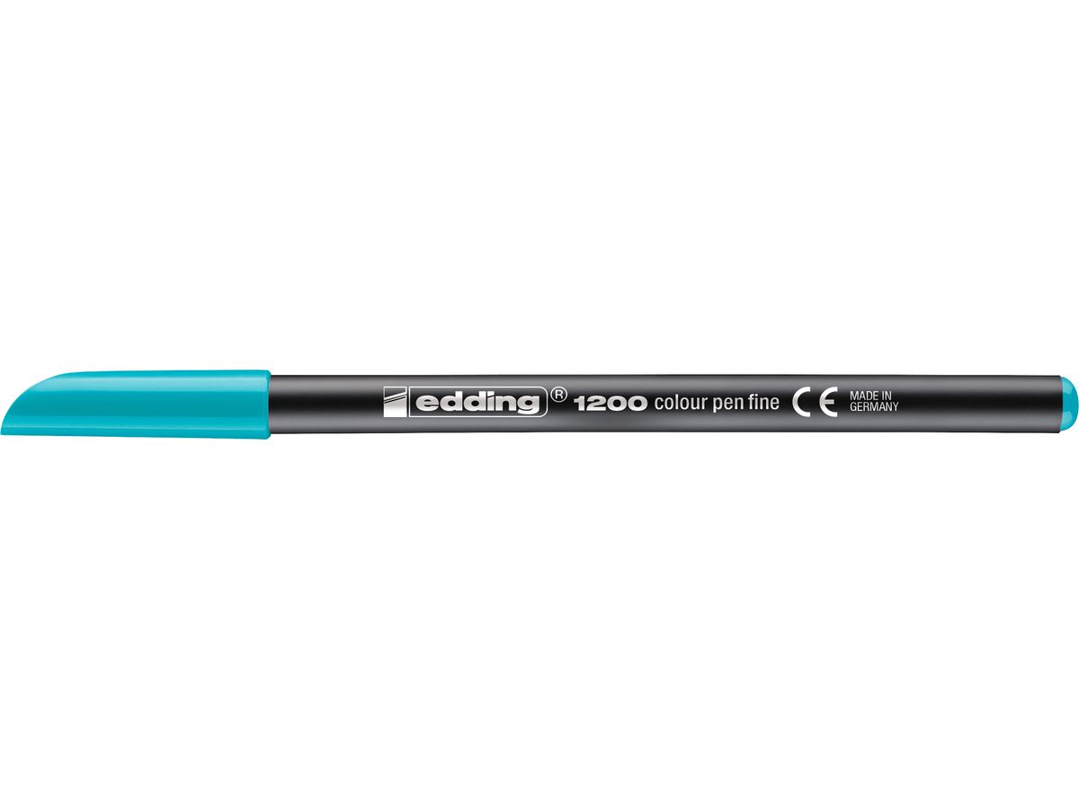 EDDING Stilos fibre 1200 1 mm 1200-014 turquoise (4004764033935)