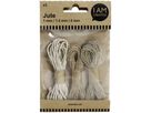 I AM CREATIVE Rubans de jute 2.5m 4087.12 assorti 3 pièces (7611983149667)