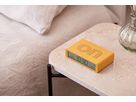 LEXON Réveil Flip Classic LR157J9 jaune, USB-C (3660491209398)