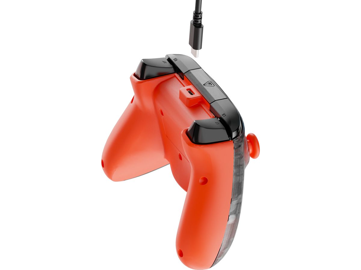 TURTLE BEACH Rematch Core Wired Ctrl. TBC-2001-95 XB, Ghost Camo Black,Orange (0840454400038)