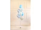 PARTYDECO Ballons 30cm ZBL5 bleu, assortis 10 pièces (5904555046368)