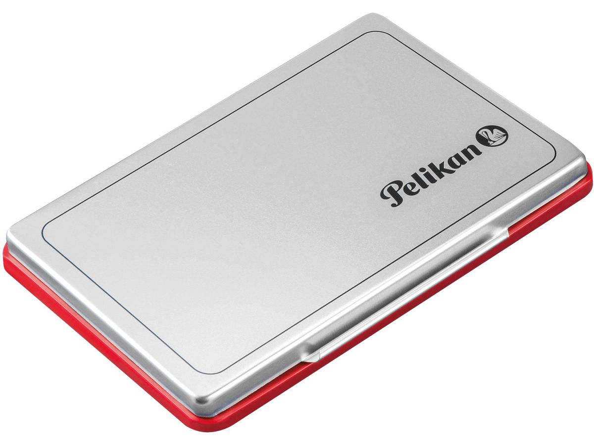 PELIKAN Tampon encreur métal rouge 331025 No.2 11x7cm (4012700331021)
